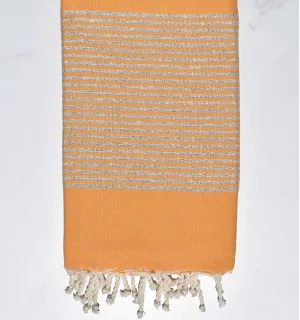 Fouta lurex giallo senape Fouta Tunisia - 1