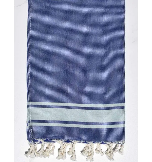 Tovagliolo Mini smalt blu e azzurro Fouta Tunisia - 1