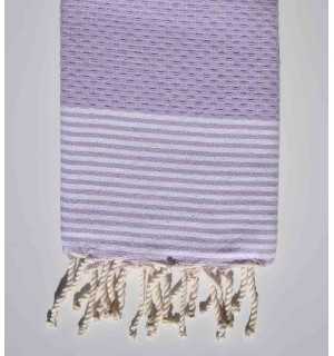 Tovagliolo malva chiaro Fouta Tunisia - 1