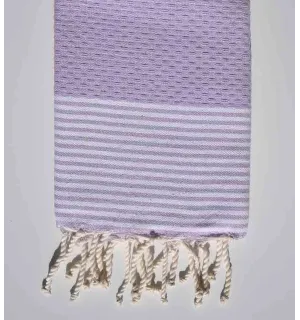 Tovagliolo malva chiaro Fouta Tunisia - 1