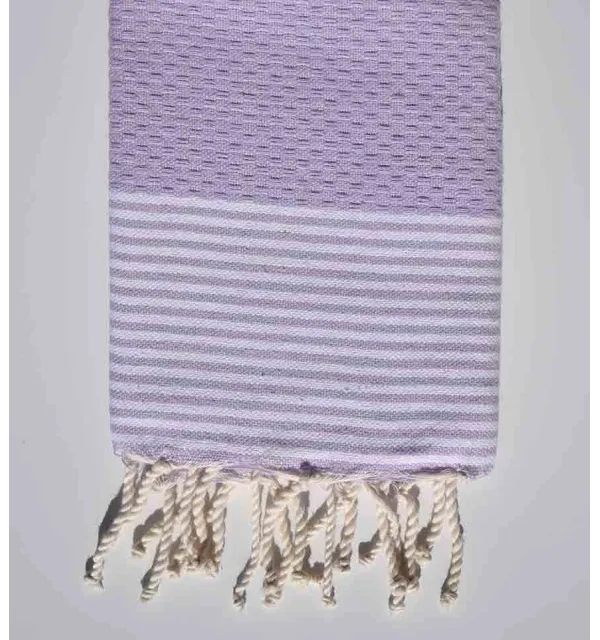 Tovagliolo malva chiaro Fouta Tunisia - 1