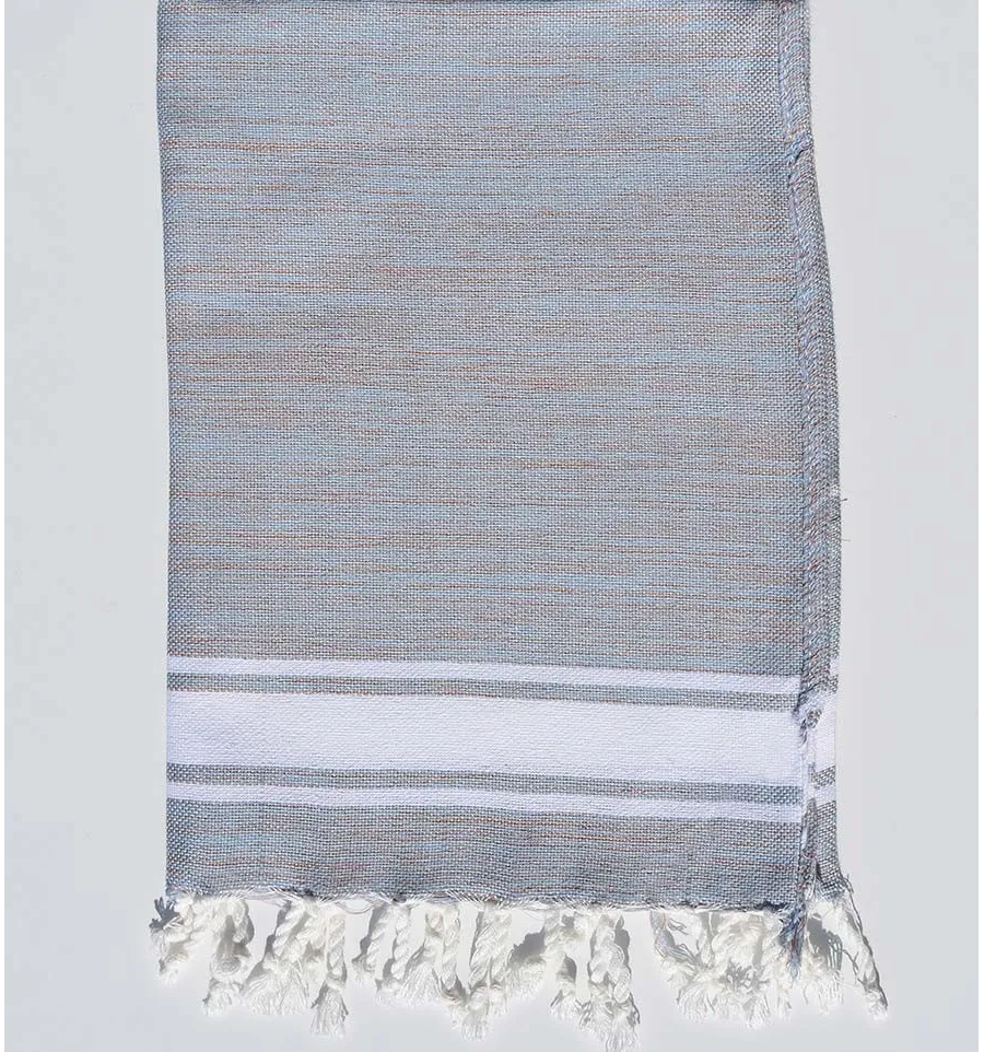 mini fouta Blu acciaio  - 1