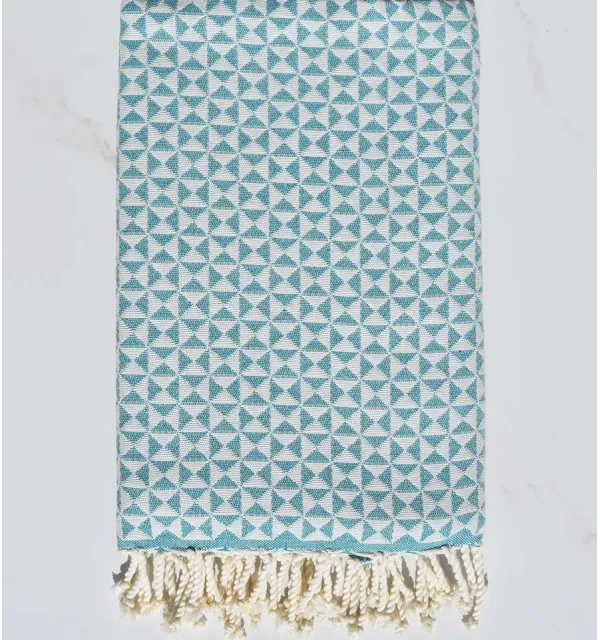 Fouta farfalle blu Fouta Tunisia - 2