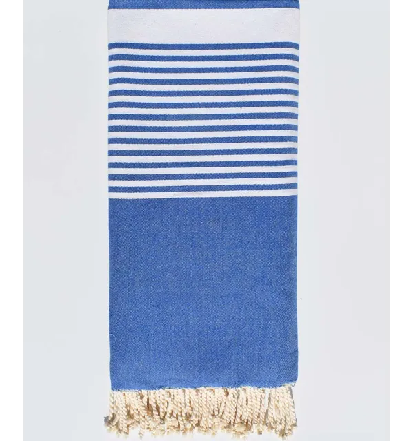 Grande fouta blu cobalto Fouta Tunisia - 2