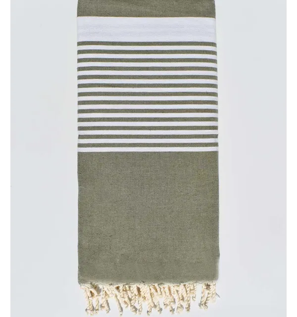 grande fouta verde scuro Fouta Tunisia - 1