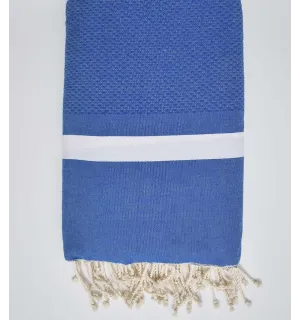 grande fouta blu elettrico Fouta Tunisia - 1