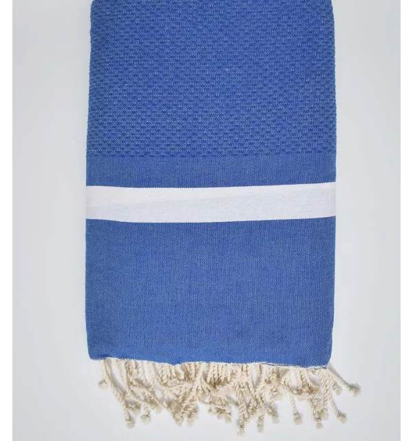 grande fouta blu elettrico Fouta Tunisia - 1