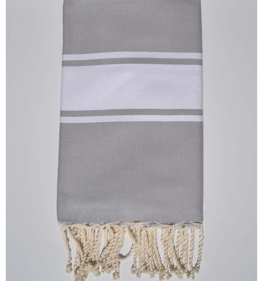 Fouta grigio tourdille Fouta Tunisia - 2