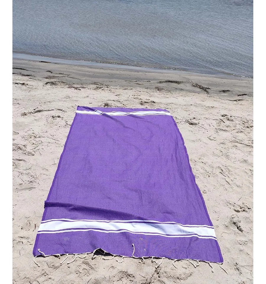 Telo mare ametista viola Fouta Tunisia - 1