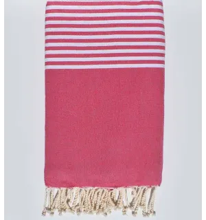 Grande Fouta rosa confetto Fouta Tunisia - 1 2