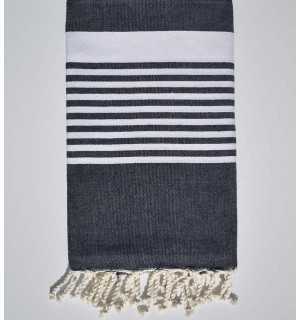 Fouta arturo blu marino Fouta Tunisia - 1