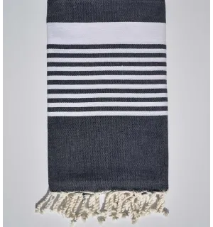 Fouta arturo blu marino Fouta Tunisia - 1