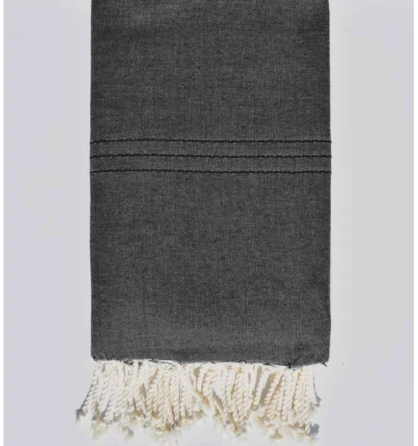 Copridivano grigio ardesia Fouta Tunisia - 1