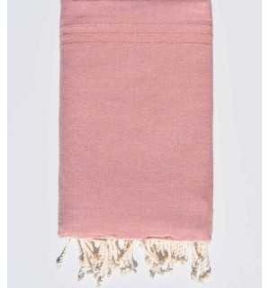 Copridivano rosa medio Fouta Tunisia - 1 2