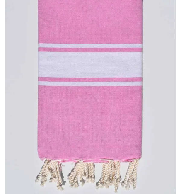 Telo mare rosa medio Fouta Tunisia - 1