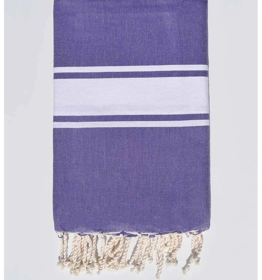 Fouta piatta viola Fouta Tunisia - 1