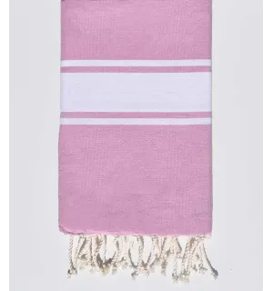 Telo mare rosa lilla Fouta Tunisia - 1