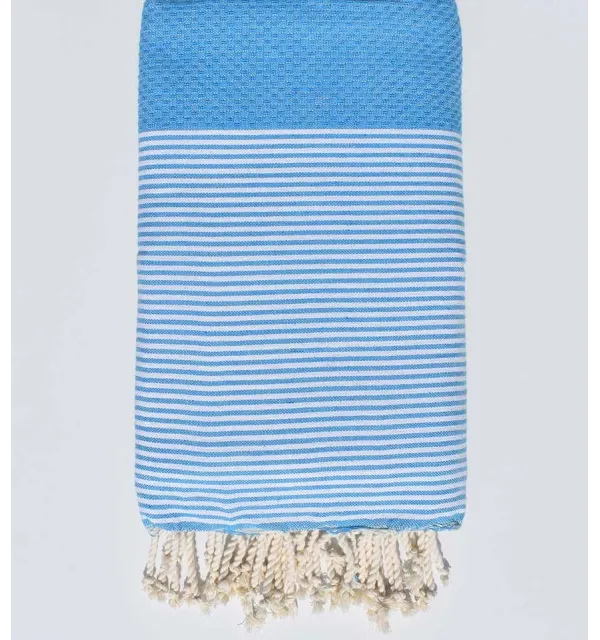 Grande telo mare azzurro Fouta Tunisia - 1