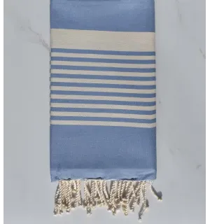 Fouta arturo blu orizzonte Fouta Tunisia - 1