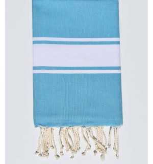 Fouta piatta denim chiaro Fouta Tunisia - 1