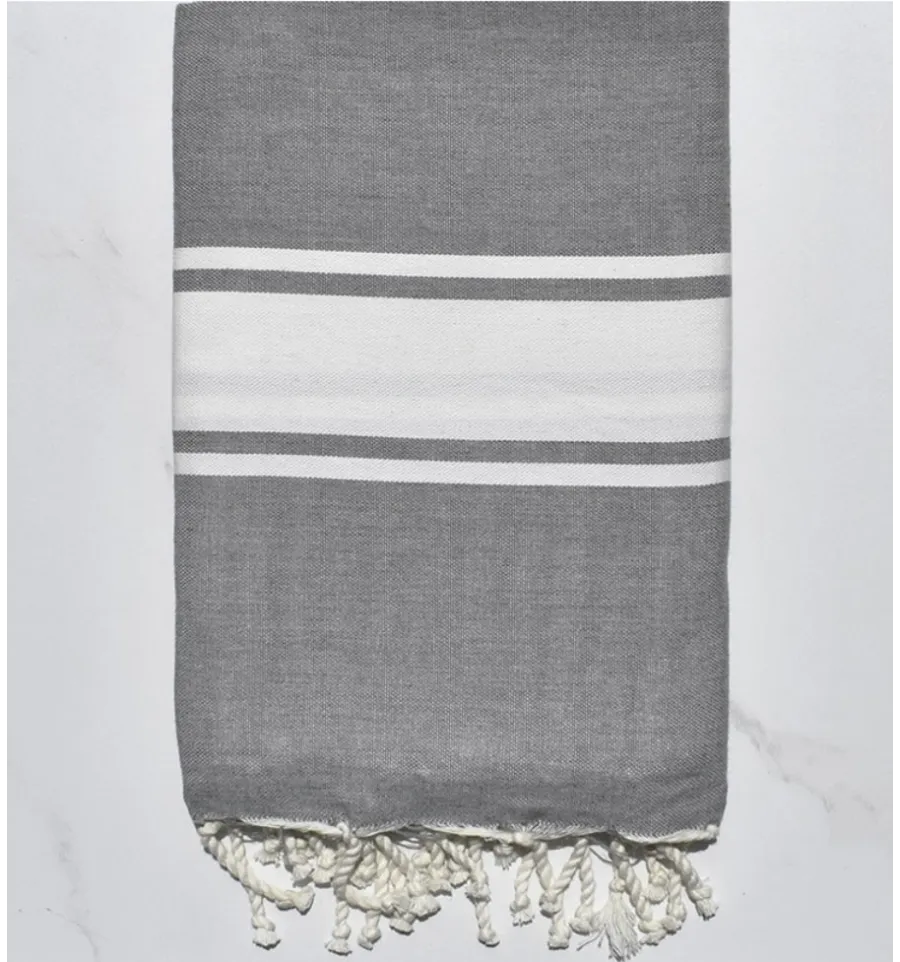 Fouta grigio medio Fouta Tunisia - 1