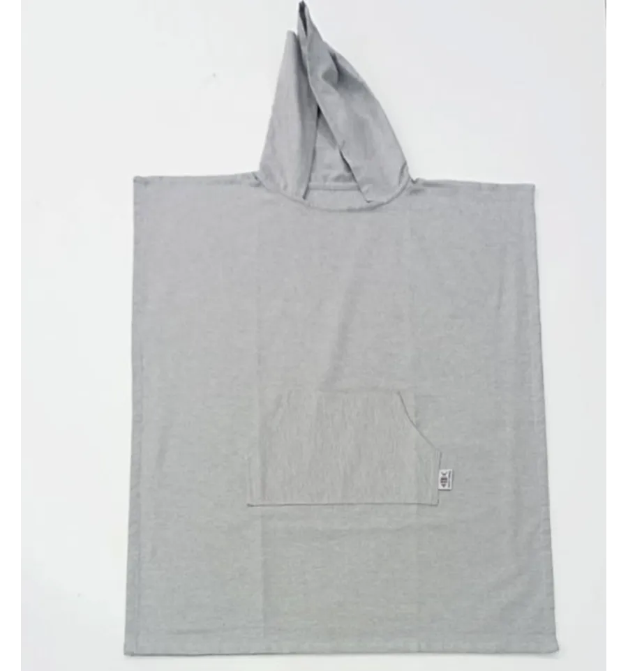 Poncho mare grigio Fouta Tunisia - 1