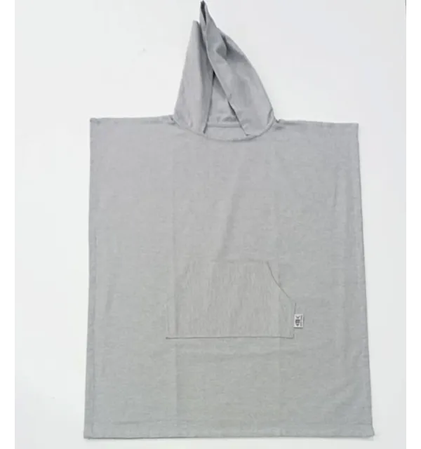 Poncho mare grigio Fouta Tunisia - 1