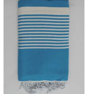 Grande fouta blu 