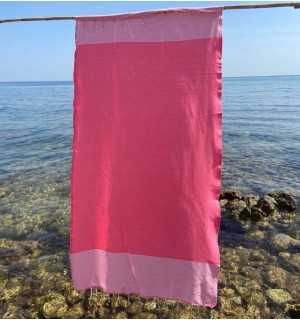 Fouta nido d'ape fucsia Fouta Tunisia - 1