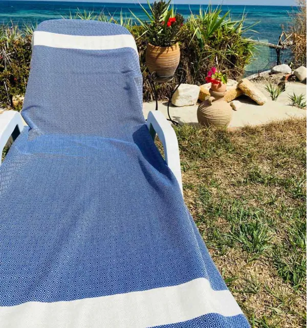 Telo mare Diamante blu Fouta Tunisia - 1