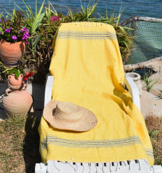 Fouta Telo Mare Grande Cotone 100x200, Telo Spiaggia Antisabbia Leggero  frange e angoli, Asciugamano Sauna Uomo Donna Ragazzi, Hammam Pestemal  Beach Towel Lungo, Yoga Accessori Coperta Pic Nic Lettino