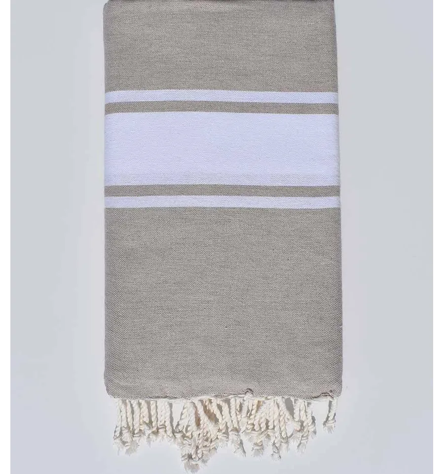 Grande fouta beige Fouta Tunisia - 2