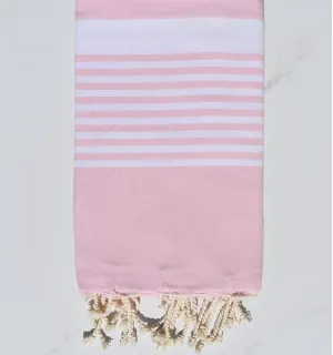 Fouta arthuro rosa pastello  - 1