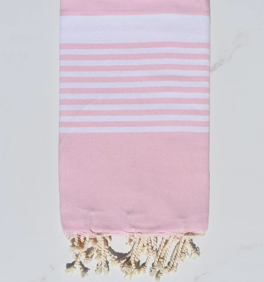 Fouta arthuro rosa pastello  - 1