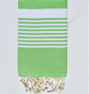 Fouta arthur vert pomme Fouta Tunisia - 1