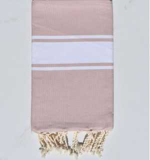 Fouta Rosa pastello Fouta Tunisia - 1