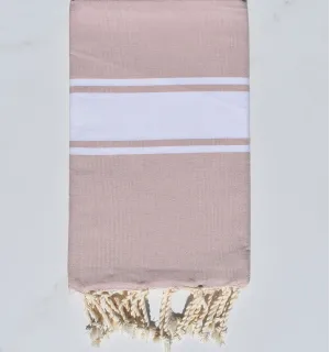 Fouta Rosa pastello Fouta Tunisia - 1