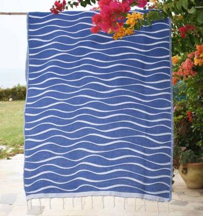 Telo mare Hawaii Blu Fouta Tunisia - 1