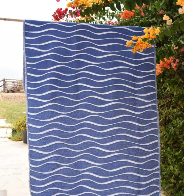 Telo mare Hawaii Blu Fouta Tunisia - 3