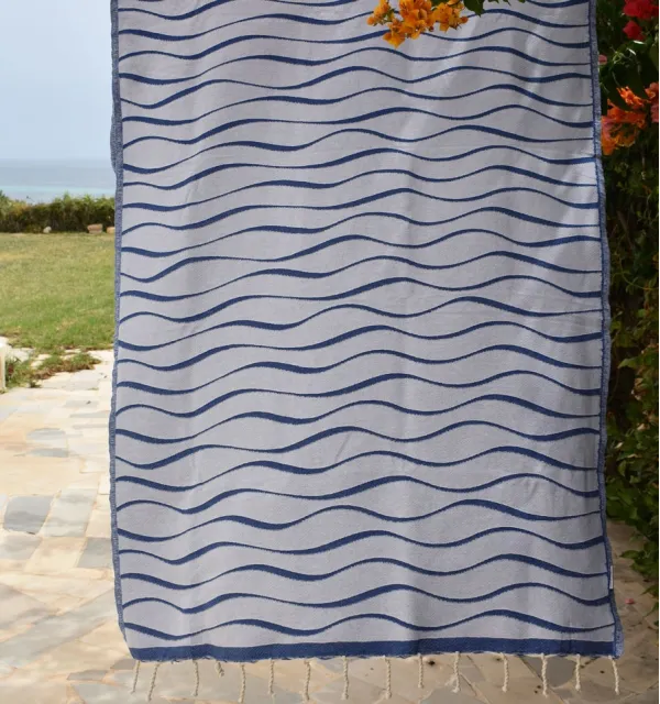 Telo mare Hawaii Blu Fouta Tunisia - 2