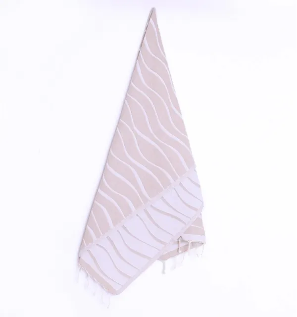 Telo mare Hawaii Beige Fouta Tunisia - 4