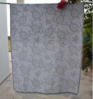 Telo Mare Seychelles Grigio Fouta Tunisia - 1 2