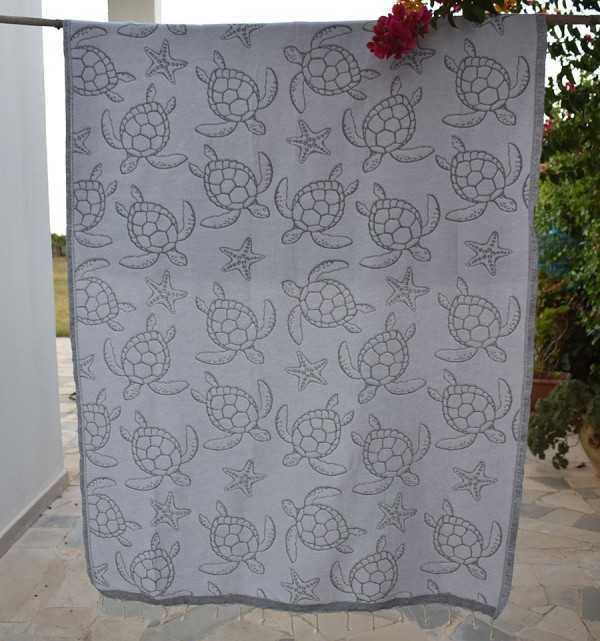 Telo Mare Seychelles Grigio Fouta Tunisia - 2