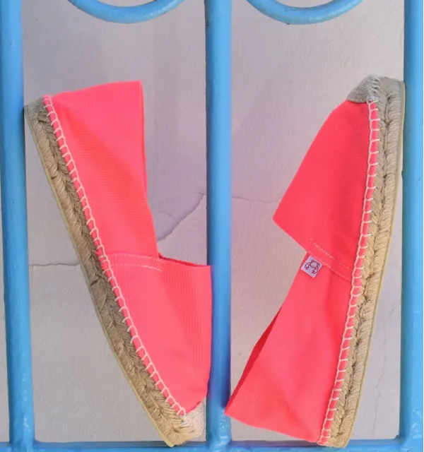 Espadrillas Rosa Fluorescente da Donna Crabster - 2