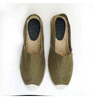 Espadrillas Uomo Verde Kaki Crabster - 1 2