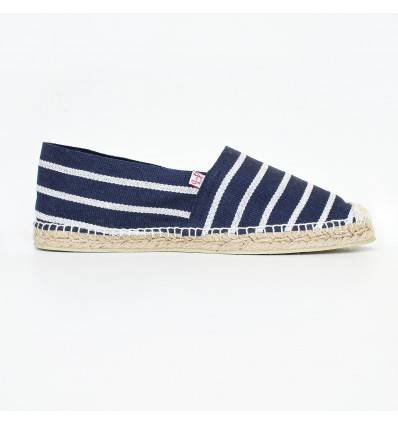 Espadrillas Uomo Blu Marino con Righe Crabster - 1