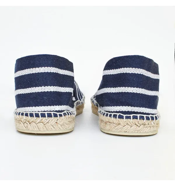 Espadrillas Uomo Blu Marino con Righe Crabster - 3