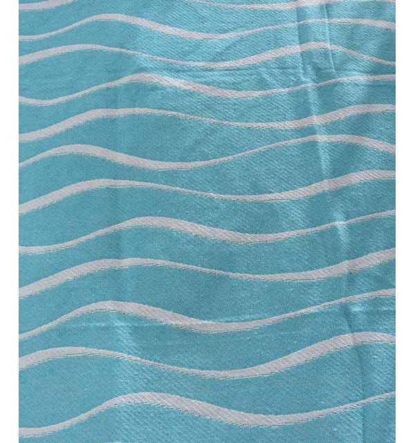 Telo mare Hawaii Blu Verde Fouta Tunisia - 4