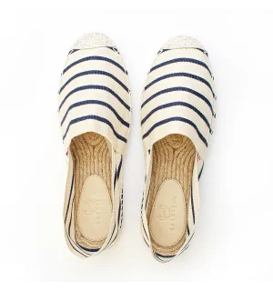 Espadrillas Uomo Crema e Blu Navy Crabster - 1 2