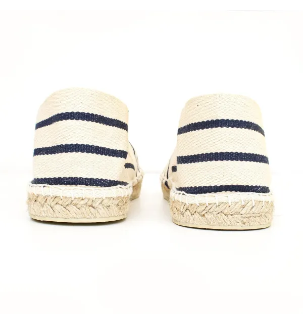 Espadrillas Uomo Crema e Blu Navy Crabster - 3